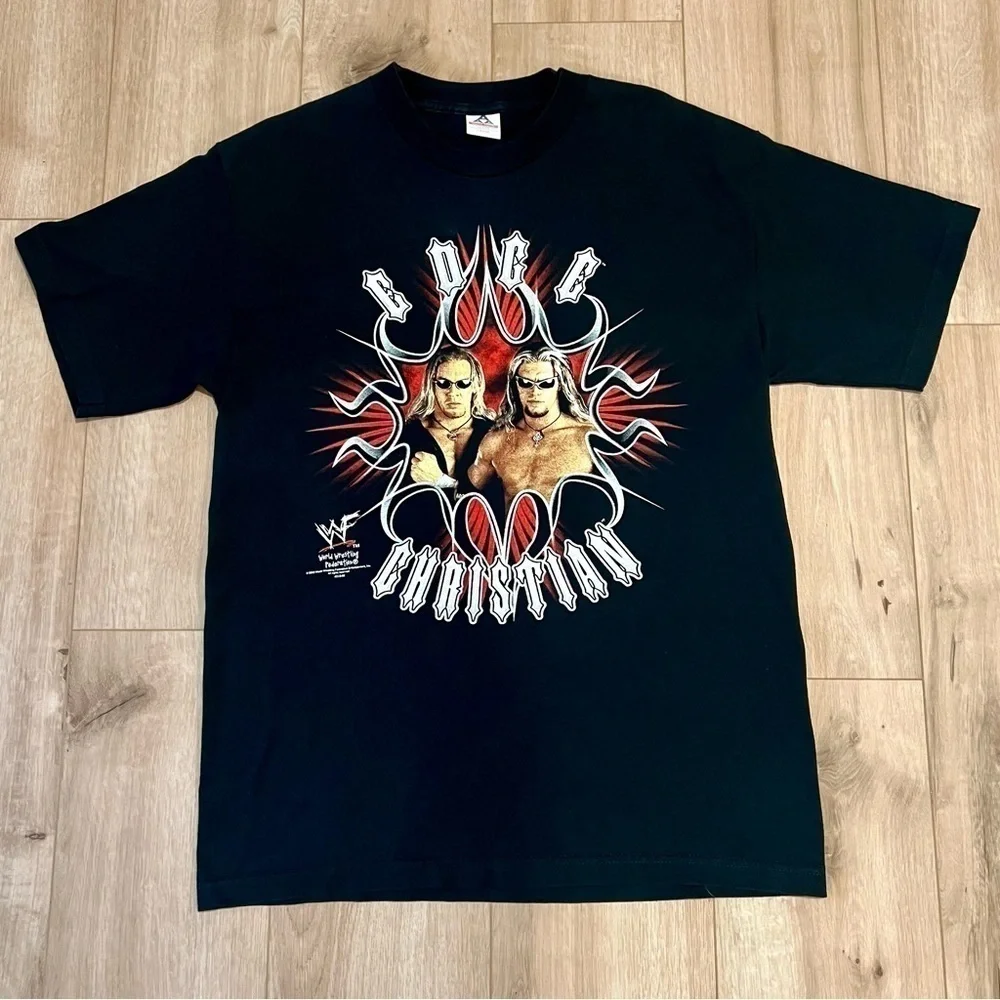 Vintage WWF EDGE And CHRISTIAN
Wrestling T Shirt - Picture 1 of 9
